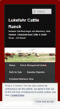 Mobile Screenshot of lukefahr-ranch.com